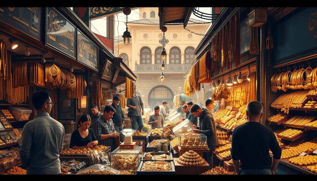 Baku gold market