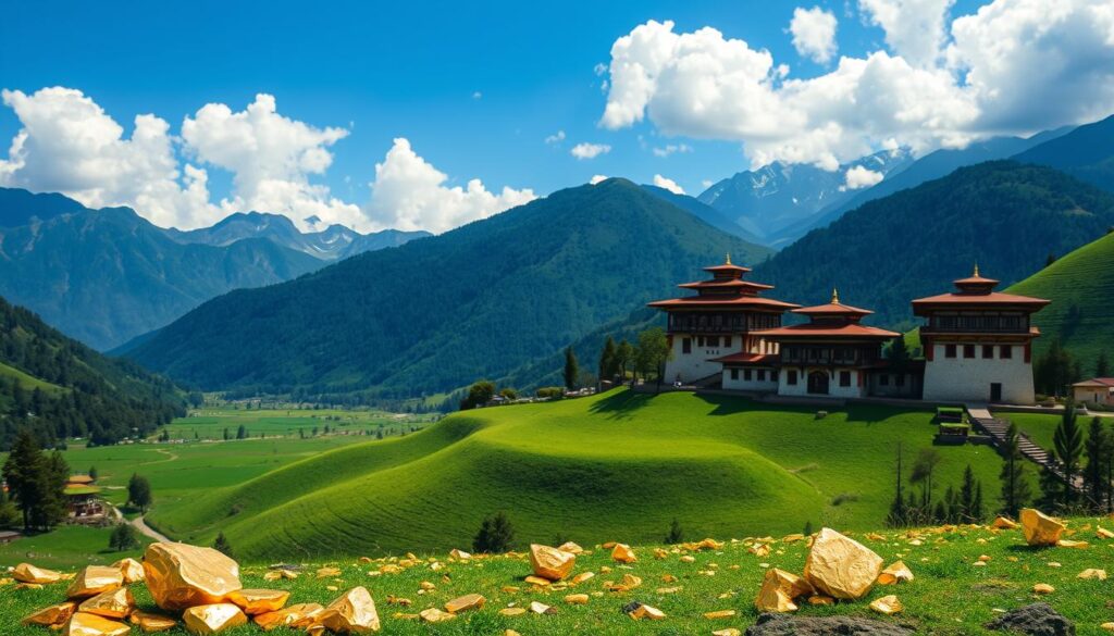 Bhutan gold economy