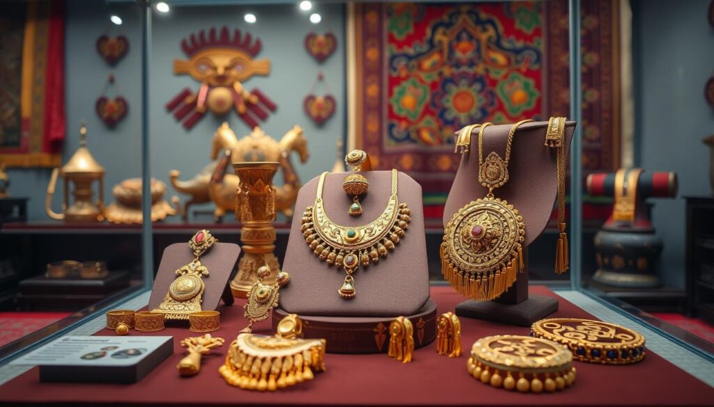 Bhutanese gold artifacts