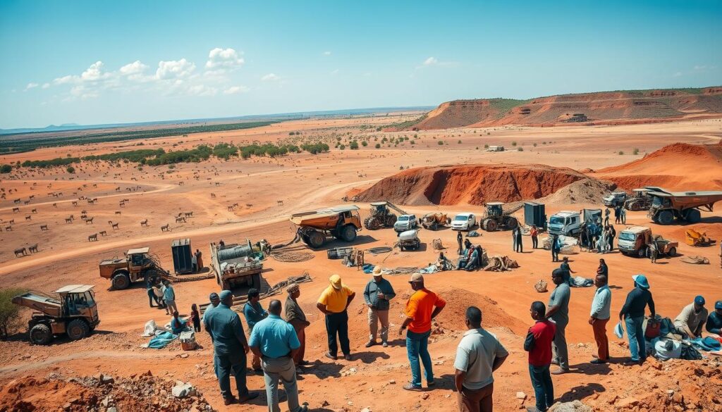 Botswana mining partnerships