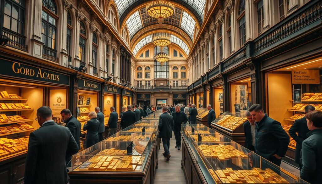 Brussels gold exchange