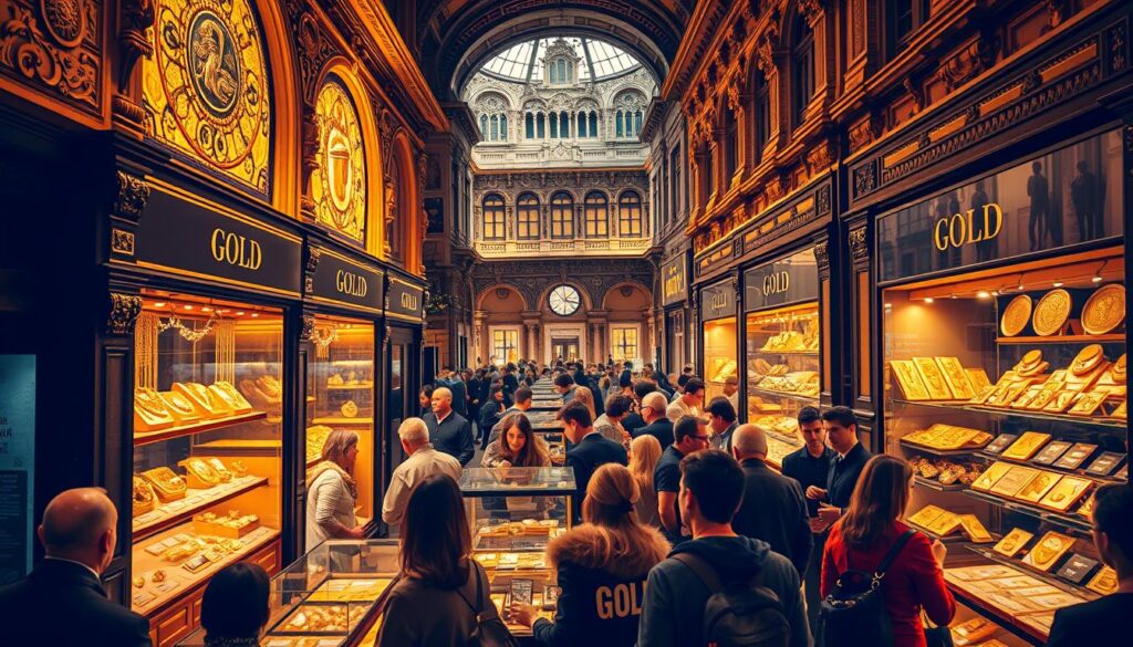 Brussels gold market