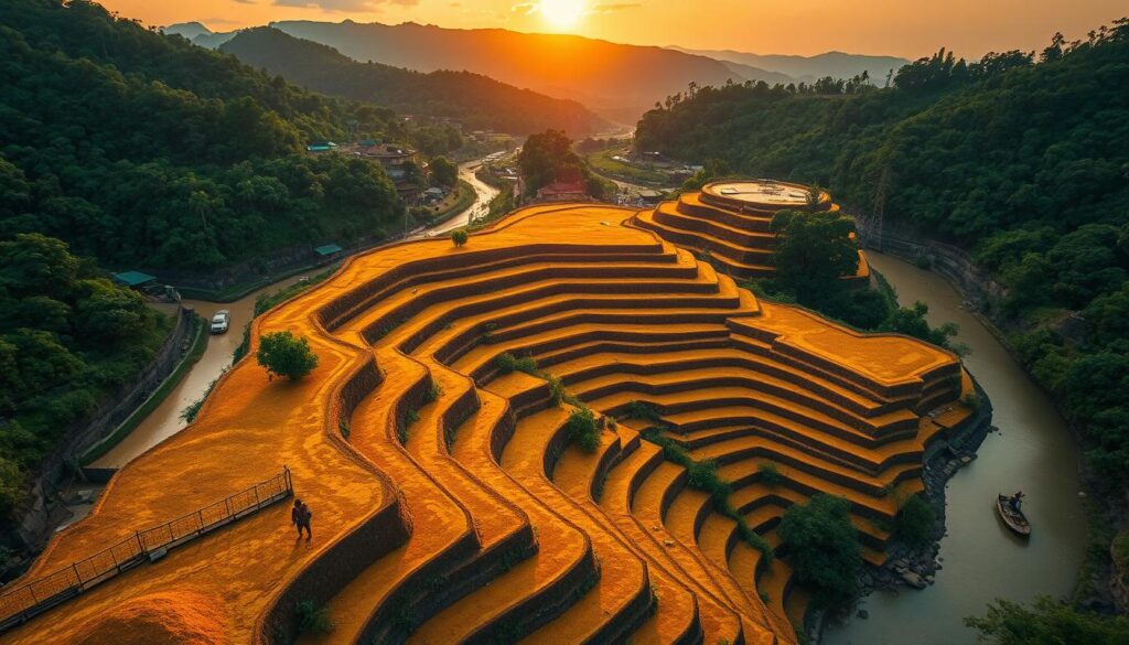 Cambodian gold mines