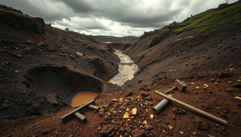 Conflict minerals in mining