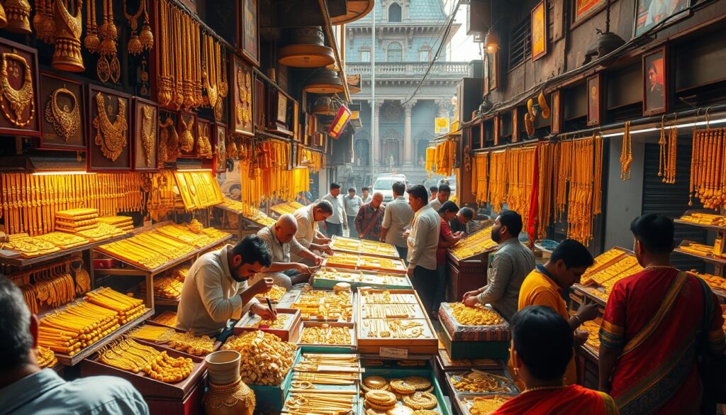 Dhaka gold souk