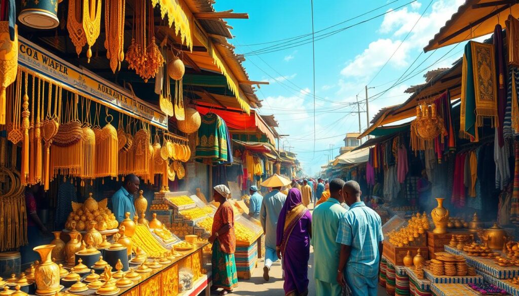 Freetown gold markets