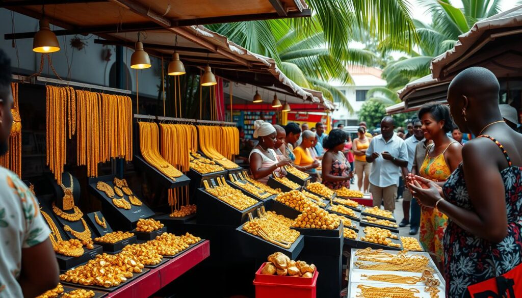 Gold market Sint Maarten