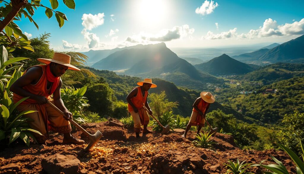 Haiti gold mining