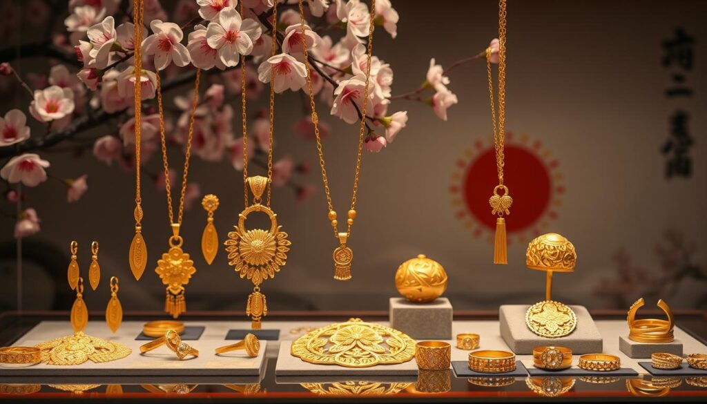 Japanese gold jewelry