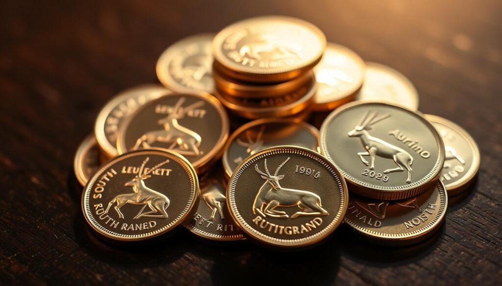 Krugerrand coins