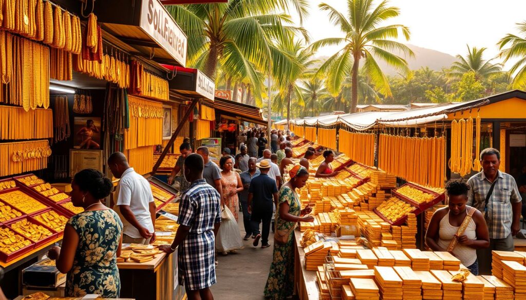 Martinique gold market