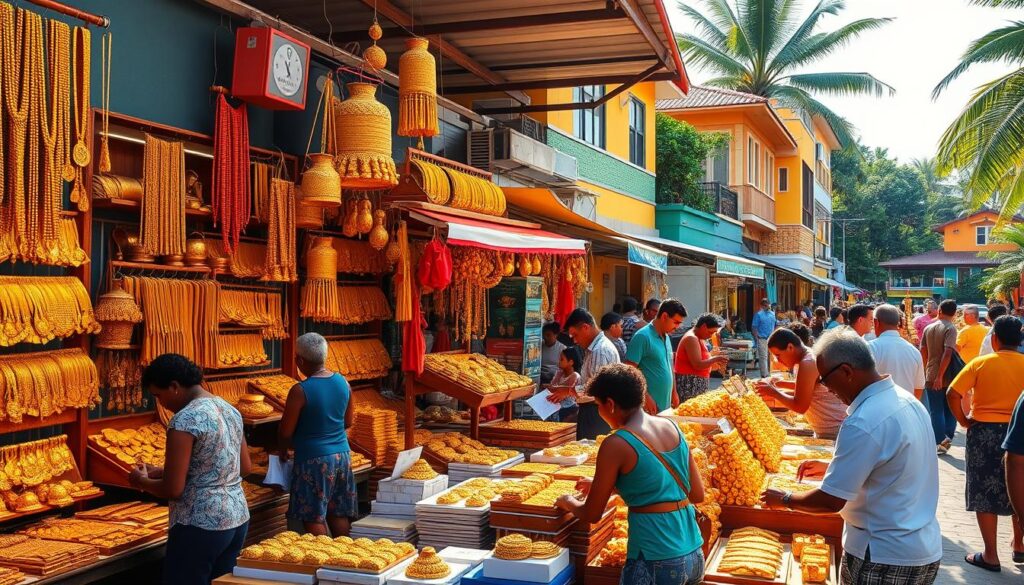 Mauritian gold market