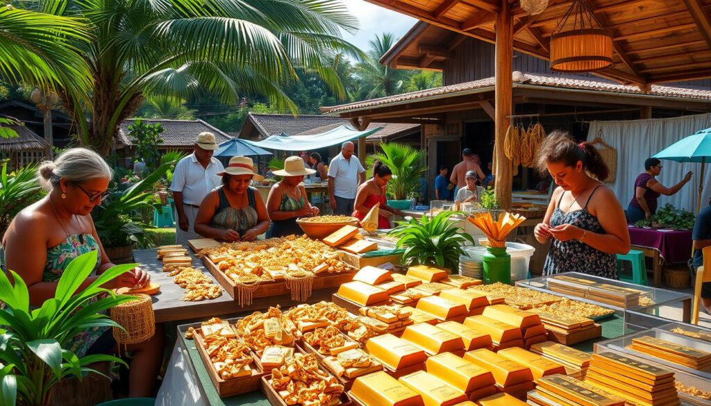 Niue gold market