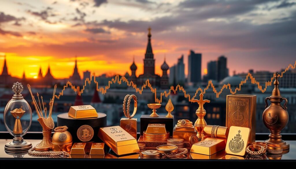 Russian gold prices