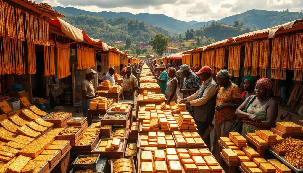 Rwandan gold exports