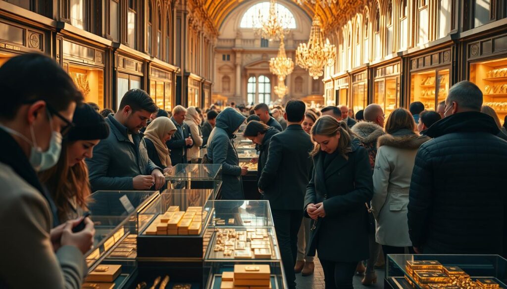 Stockholm gold market