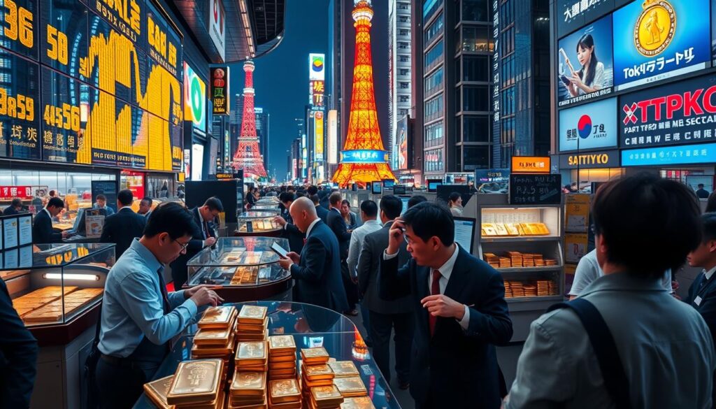 Tokyo gold market trends