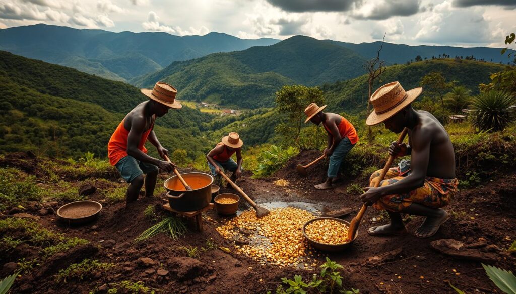 artisanal gold mining Burundi