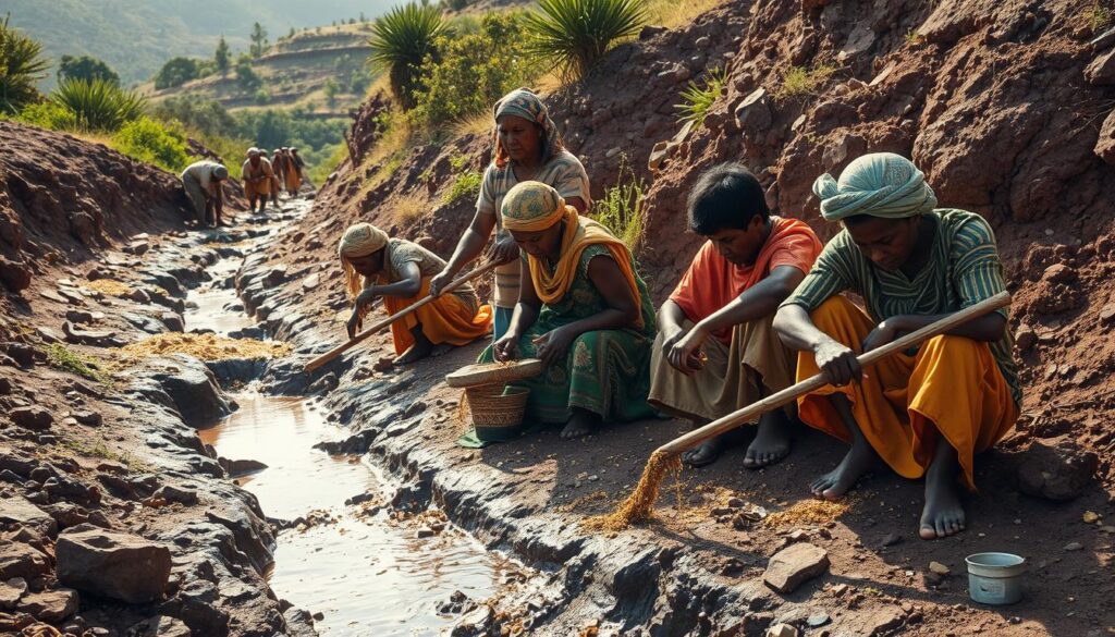 artisanal gold mining Ethiopia