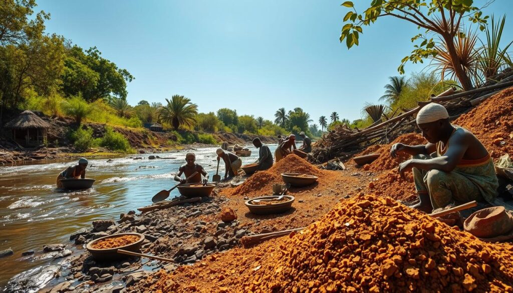 artisanal gold mining in Mali