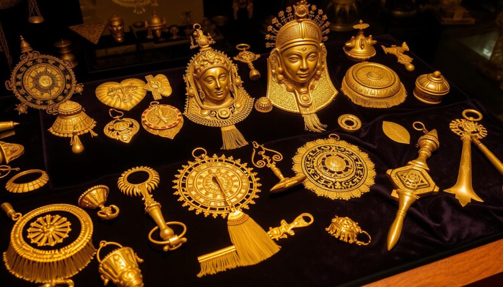 gold artifacts