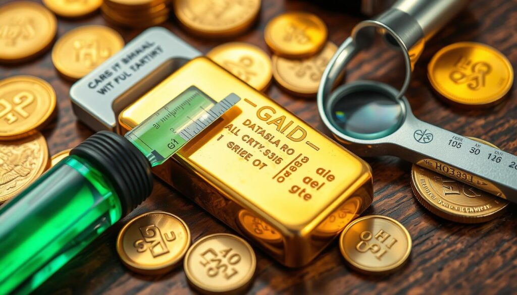 gold authentication