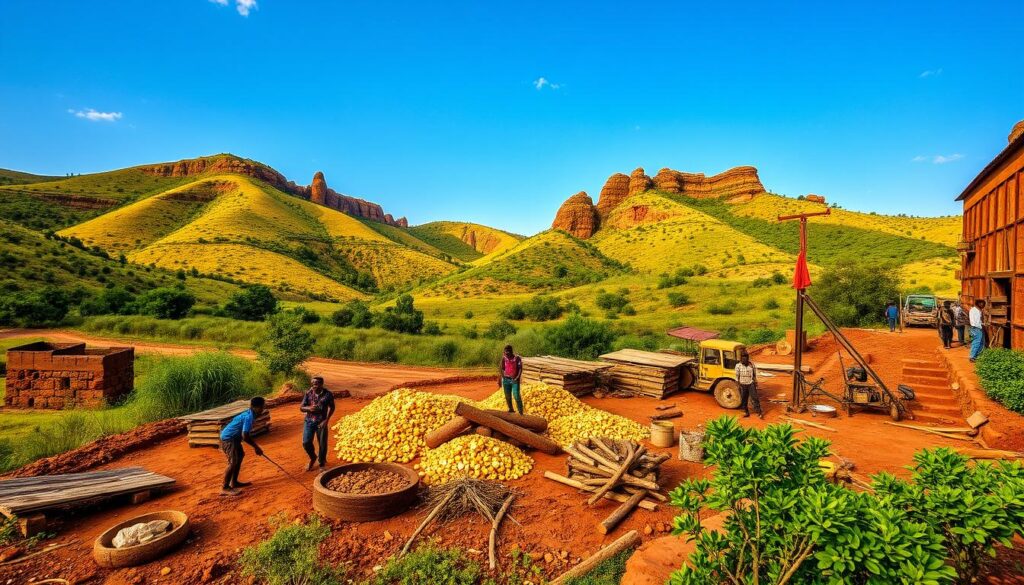 gold available in Ethiopia