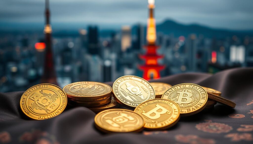 gold coins Tokyo