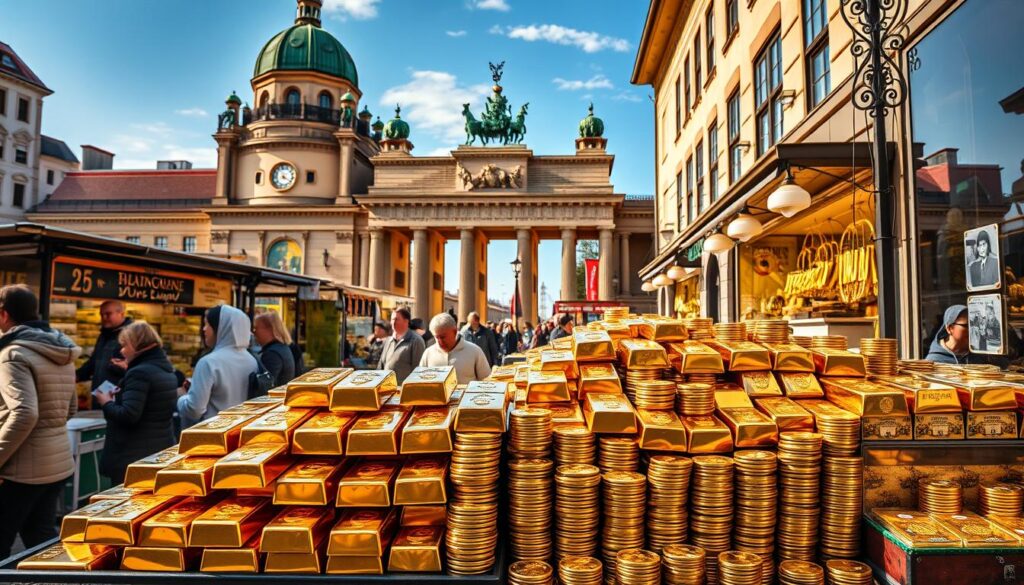 gold in Berlin