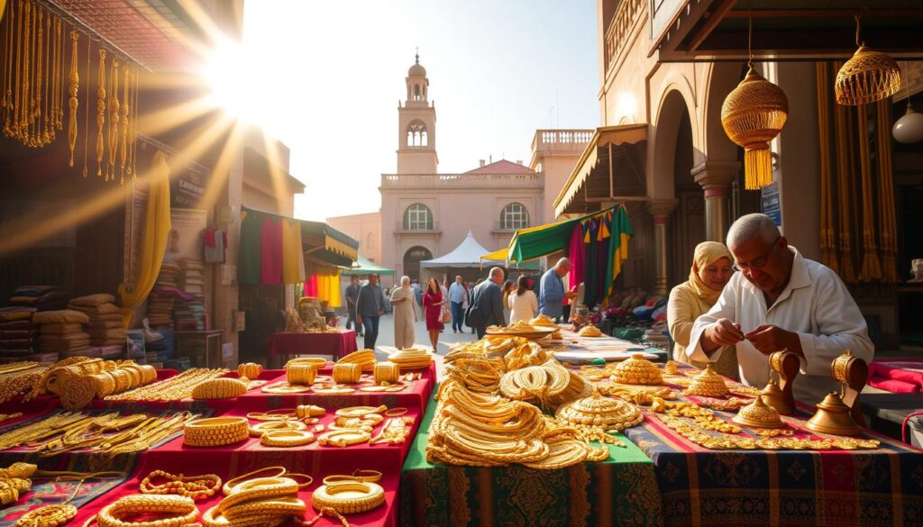 gold in Casablanca