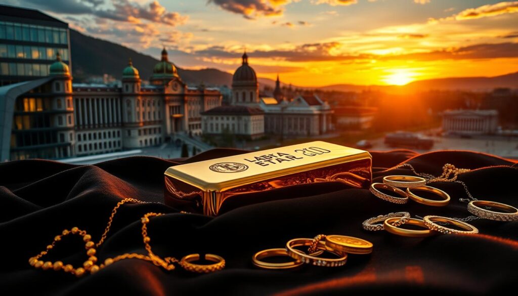 gold investment serbia