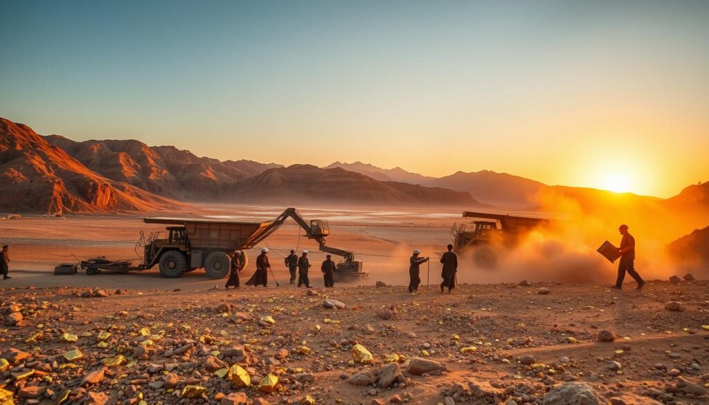 gold mining in Iraq