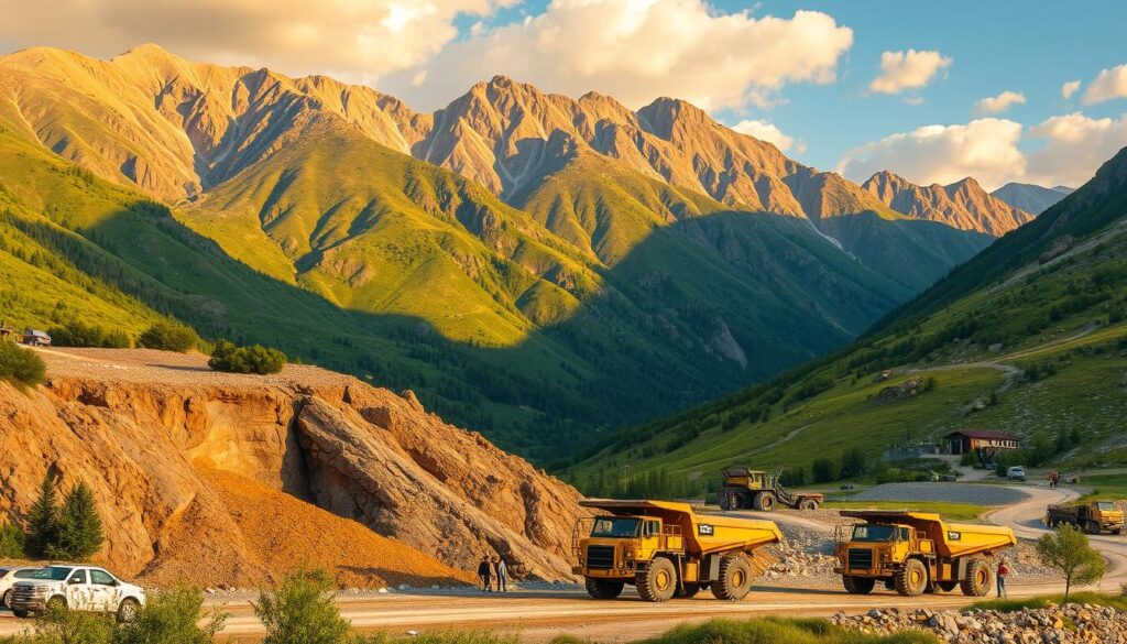 gold mining in armenia