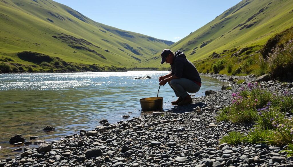 gold panning ireland