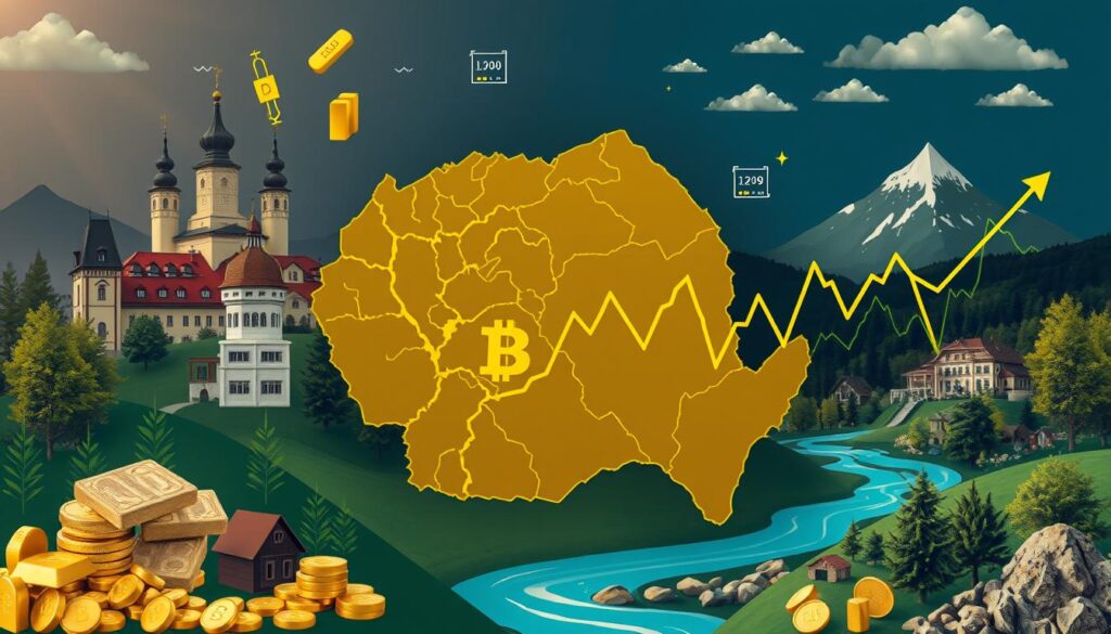 gold price factors romania