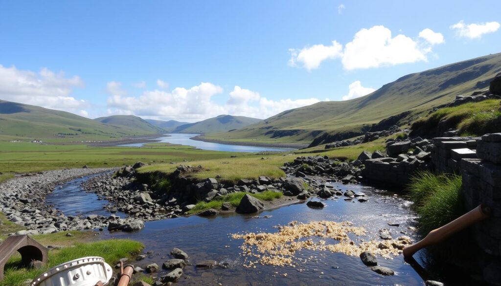 gold prospecting Isle of Man