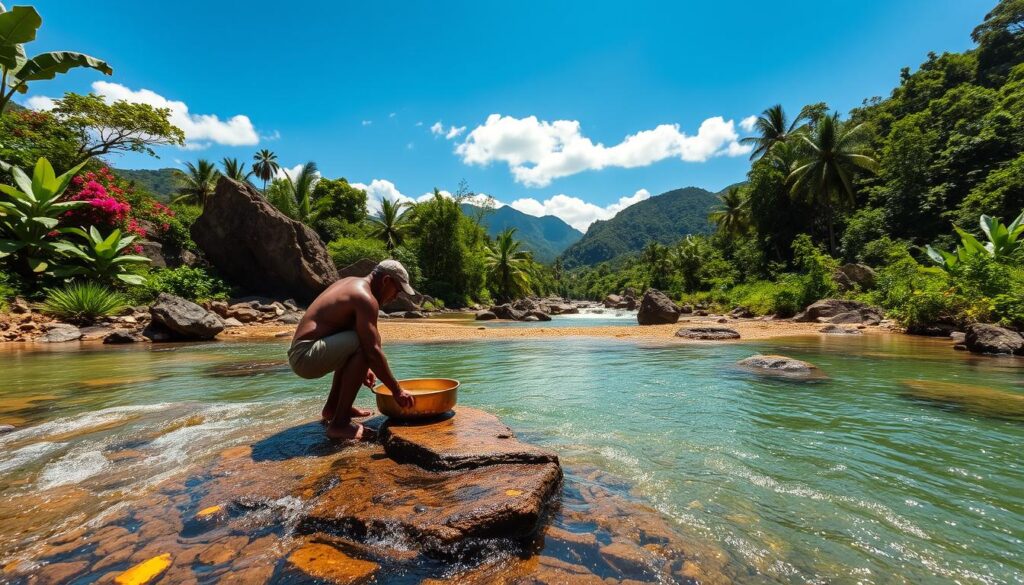 gold prospecting Jamaica