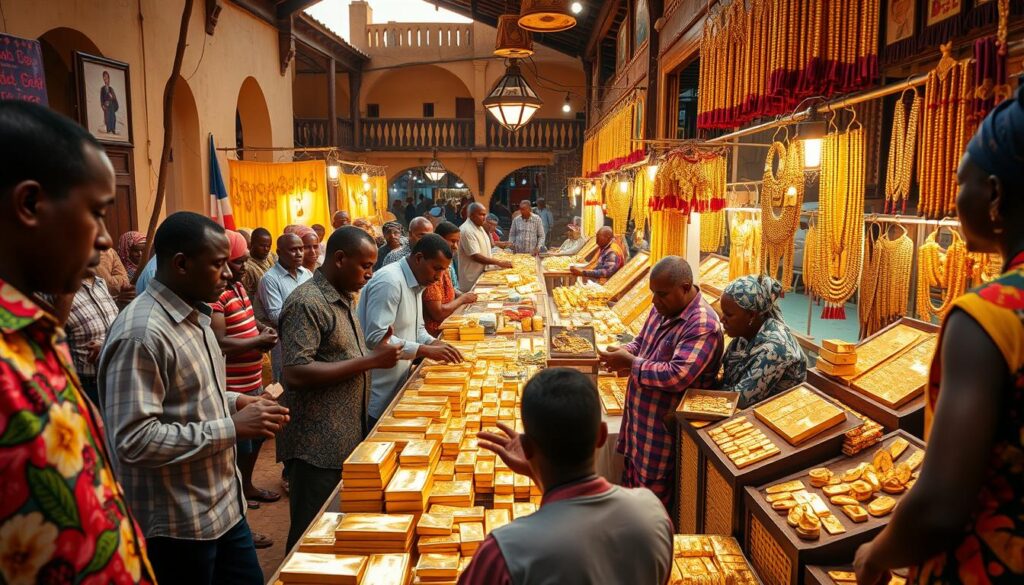 gold trading in Chad