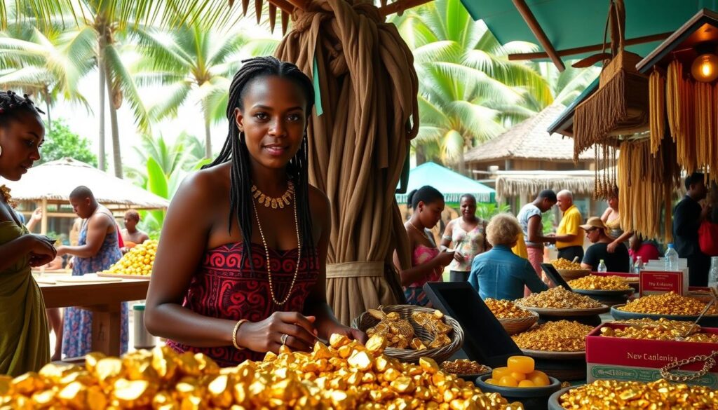 gold trading in New Caledonia