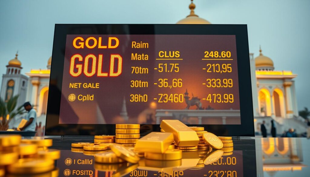 price of gold in Oman