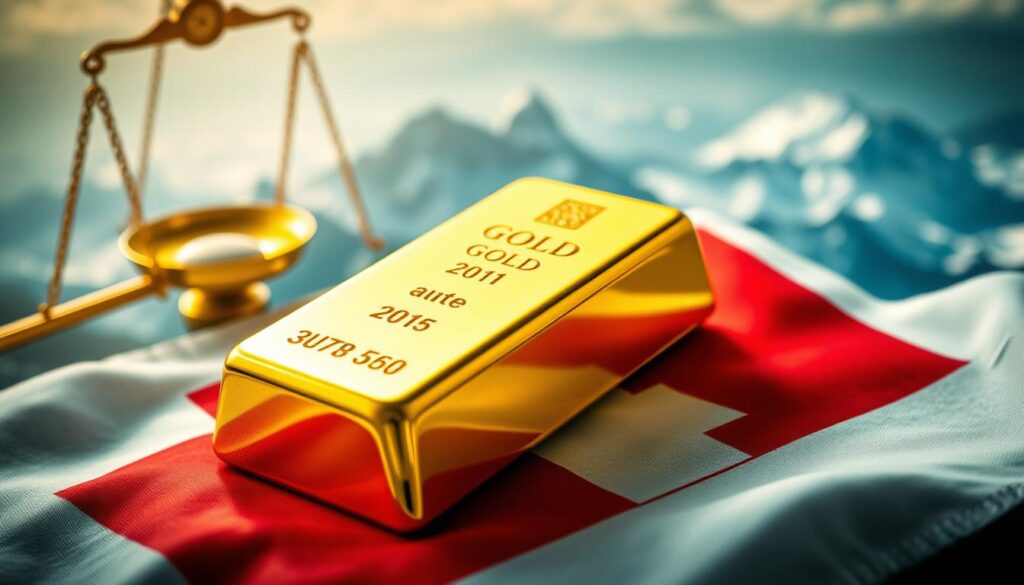 price of gold in Switzerland