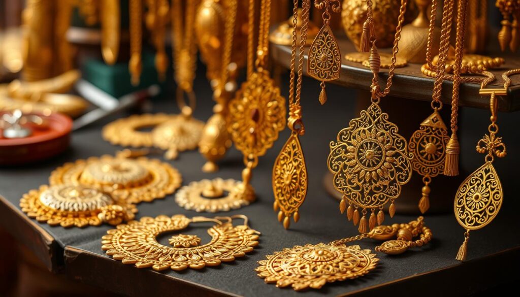 Brazilian artisanal gold jewelry