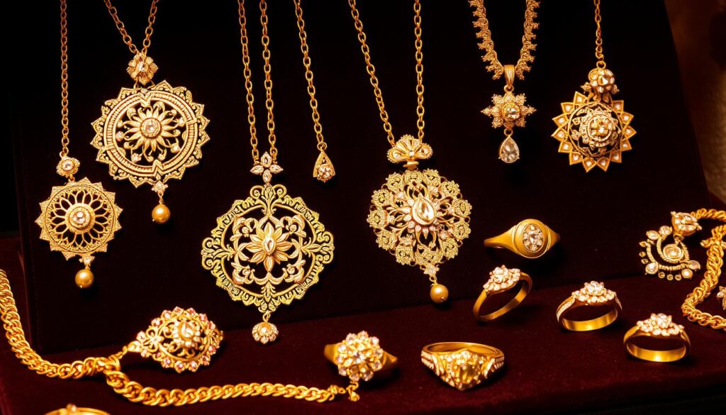 Gold jewelry