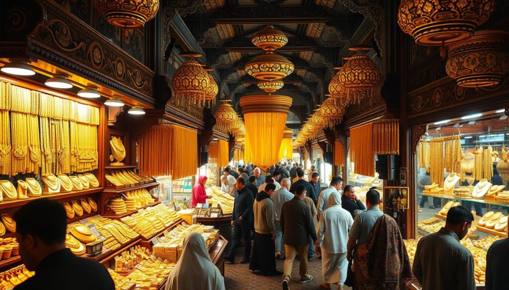 Gold souk in Qatar