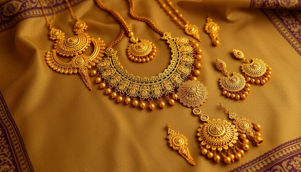 Turkmen gold jewelry