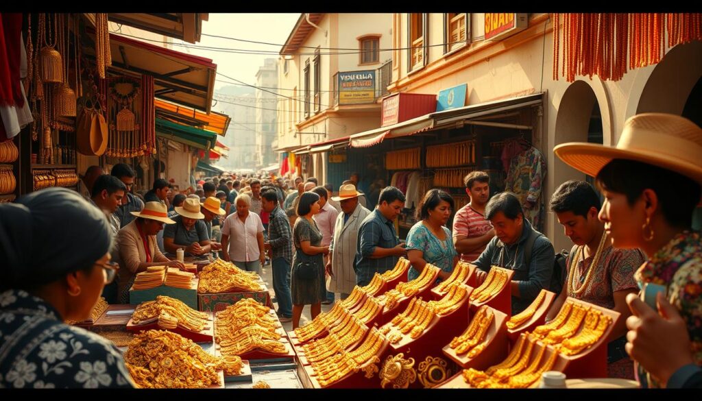 Venezuelan gold market