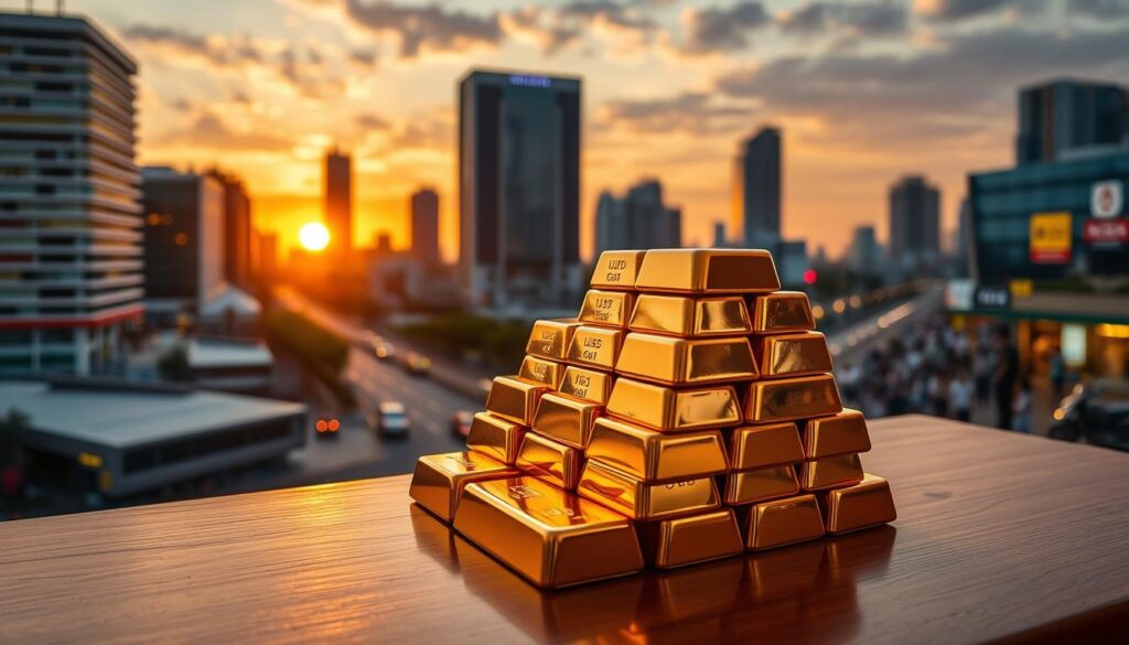 gold bars in Ho Chi Minh City