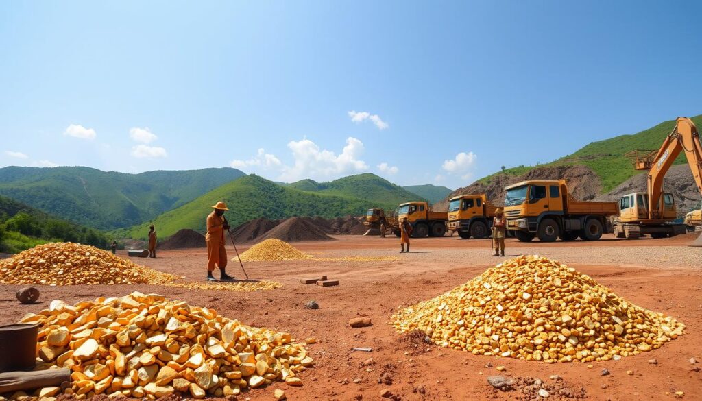 gold mining tanzania