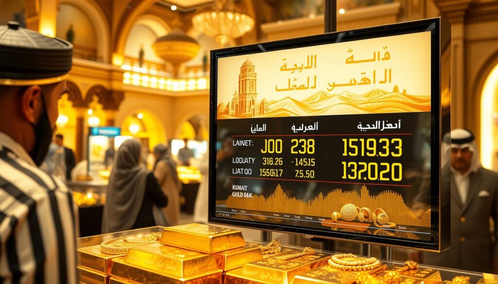 live gold prices in kuwait