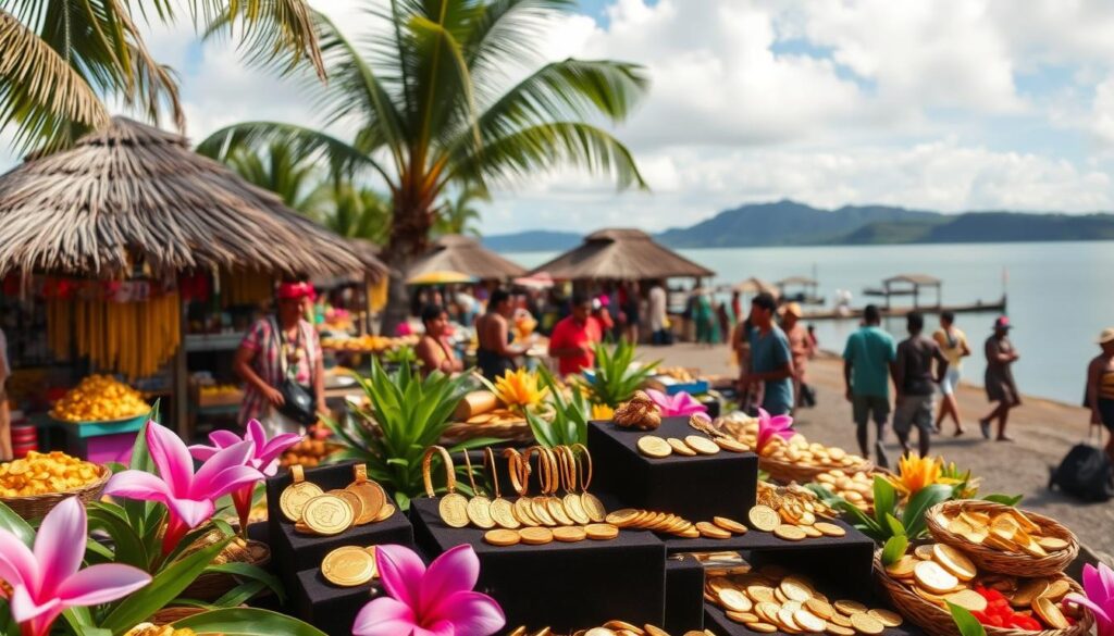 price of gold in Vanuatu